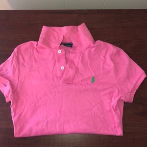 Ralph Lauren pink polo